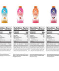 Gatorade Fit Electrolyte Beverage,Healthy Real Hydration,New 2.0 4 Flavor Variety Pack,16.9.oz Bottles,(Pack of 24)
