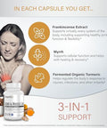 Organixx Magnesium Glycinate (60 Caps) and Joint and Muscle Care Turmeric (60 Caps) Bundle