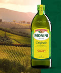 MONINI Premium Extra Virgin Olive Oil | Originale Versatile & Balanced | Tin Can | 101.4oz (3L)