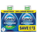 Dawn Powerwash Gain Original Dish Spray Liquid Dish Soap 2 Refills 43 Fl Oz