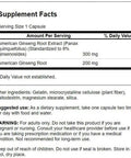 Swanson American Ginseng (Standardized) 300 Milligrams 120 Capsules
