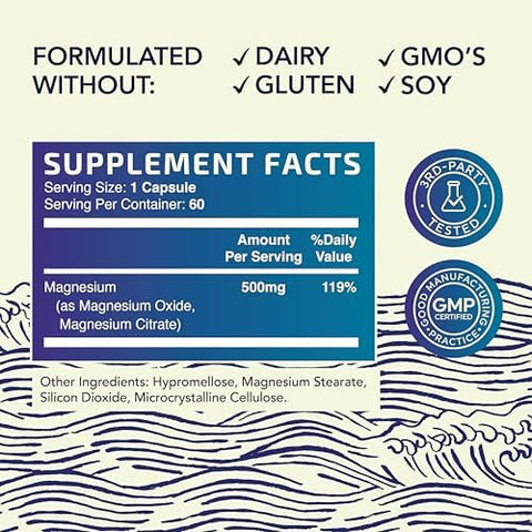 Nobi Nutrition Magnesium Lotion And Magnesium Citrate Supplement Full Body Magnesium Support For Body And Mind With 8 Fl Oz Topical Magnesium Plus 1 Month Supply Magnesium Complex Pills