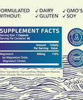 Nobi Nutrition Magnesium Glycinate 400Mg (120Ct) & Magnesium Citrate 500 Mg (60Ct) High Absorption Calm Relaxation Digestion & Muscle Support Nongmo Vitamin And Mineral Bundle