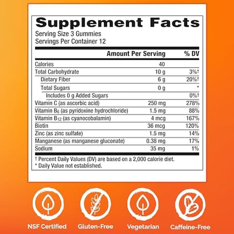 EmergenC Zero Sugar Immune Support Adult Gummies 36 Count