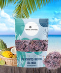 100% Wildcrafted Full Spectrum Purple Sea Moss | Irish Sea Moss | Sun dried | 92 Minerals - Makes 20 + oz of Sea Moss Gel | Full Spectrum Purple Sea Moss (4oz)