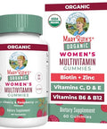 Maryruth'S Multivitamin Gummies For Women Ages 14 Immune Support Hair & Skin Health Reproductive Health Vitamin A C D E B6 B12 Biotin Zinc Iodine Organic Vegan Non-Gmo 60 Count