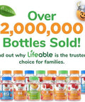 Lifeable Kids Vitamin C Gummies 250mg Great Tasting VIT C Vegan GMOFree Vitamin C Chewable for Immune Support 90 Gummies
