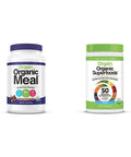 Orgain Organic Plant Based Meal Replacement Powder Creamy Chocolate Fudge Organic Green Superfoods Powder Original Antioxidants 1 Billion Probiotics Vegan Dairy Gluten 0.62 Pound
