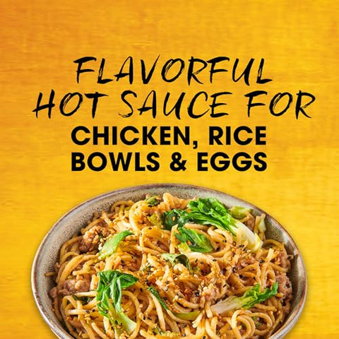 Simply Asia Hot Sauce, Black Garlic, Sweet and Savory Heat Made with Red Pepper and Black Garlic for Noodles, Rice, Stir-Fry, Wings, Yakitori, Chicken, Beef, Veggies, and More, 8 fl oz