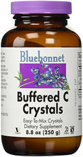 Bluebonnet Nutrition Buffered C Crystals Buffered Vitamin C Powder For Immune Health For Antioxidant Protection Soy Gluten Nongmo Kosher Dairy Vegan Powder 8.8 Oz (250 G)
