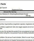 Swanson Maximum Strength Razberi-K 500 Milligrams 60 Veg Capsules