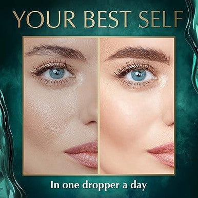 WILD FUEL Liquid Collagen Peptides with Biotin Drops Biotin and Collagen Liquid for Women and Men Youthful Skin Hair GrowthStrong Nails Hair Vitamins for Hair Loss