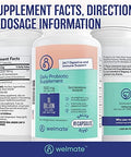 Welmate Probiotic Bundle: Saccharomyces Boulardii 10 Billion Cfu & Bifidobacterium Gut Health Formula Vegan Gluten Nongmo Digestive & Immune Support 400 Total Veggie Capsules