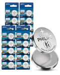 Philips Cr2430 3V Lithium Button Cell Battery 20 Pack 10 Year Shelf Life Stable Discharge Child Resistant Packaging Works With Key Fob & Household Electronics