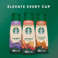 Starbucks Non-Dairy Brown Sugar Cinnamon Flavored Creamer, Oatmilk Coffee Creamer, Inspired By Brown Sugar Shaken Espresso 28 fl oz