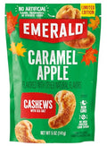 Emerald Salted Caramel Apple Cashews (1-Pack) | 5oz Resealable Bag | Kosher Dairy Certified, Non-GMO, Contains No Artificial Preservatives, Flavors or Synthetic Colors