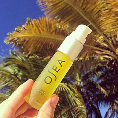 OSEA Vitamin Sea Face Serum 0.6 oz Vitamin A C E Hyaluronic Acid Clean Beauty Hydration Vegan CrueltyFree