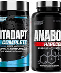 Nutrex Research Anabol Hardcore and Vitadapt Complete Sports Multivitamin with KSM66 Ashwagandha