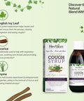 Naturals Ivy Leaf Cough Syrup With Thyme And Licorice 5 Fl Oz Soothes Throat For Adults Kids 13 Months And Above Sugar With Stevia Pack Of 3