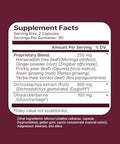 Santo Remedio Berberine Dietary Supplement Vegetarian No Added Sugar 60 Capsules 30 Servings.