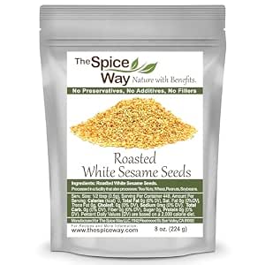 The Spice Way White Sesame Seeds - (8 oz)