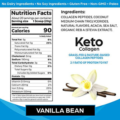 Orgain Keto Collagen Protein Powder With Mct Oil & Organic Superfoods Powder With 50 Superfoods 0.88Lb & 0.62Lb