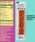 SOLELY - Organic Mango Passion Fruit Jerky - 1 Individually Wrapped Strip - Fruit Leather Made from Dried Fruit - Healthy Snacks for Adults & Kids - Non GMO, Vegan Snacks - 0.8oz (23g)