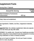 Swanson Full Spectrum Aronia (Chokeberry) 400 Milligrams 60 Capsules (3 Pack)