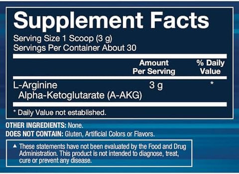 Bodytech Larginine Akg 3000Mg Supports Exercise Endurance Intensity Muscle Growth & Recovery (3.17 Oz)