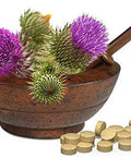 Premium Milk Thistle Complex - Supports Healthy Liver Function - Detox & Cleanse - Powerful Milk Thistle Extract & Seed Powder - Standardized Silymarin Content - 60 Milk Thistle Tablets