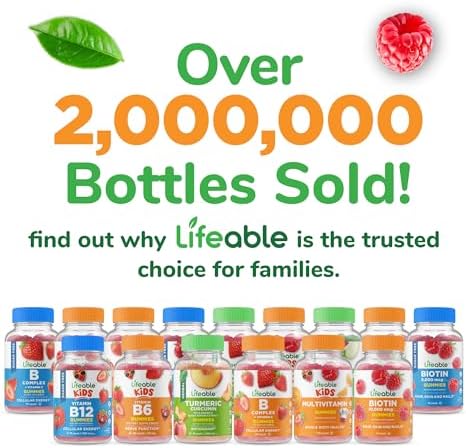 Lifeable Sugar Free Multivitamin for Men Gummies with Iron and 18 Essential Vitamins and Minerals Sugar Free Vitamins 90 Gummies