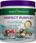 Perfect Purples Powder by Purity Products Phytonutrient Rich Healthy Aging Super Formula Support Total Body Health High ORAC Power P40p Pomegranate Extract w/ 40 Punicosides 30 Day Supply