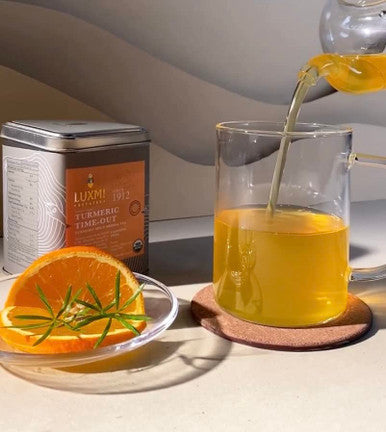 Luxmi Estates - Digestive Ease Variety Tea Bundle (2 Pack) - With Turmeric Ginger Herbal Tea Tulsi Basil Tea | Supports Healthy Digestion | Caffeine - 50 Organic Herbal Tea Bags