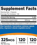 Nutricost Kelp Capsules 325Mcg Of Iodine 120 Capsules Vegetarian Nongmo & Gluten