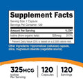 Nutricost Kelp Capsules 325Mcg Of Iodine 120 Capsules Vegetarian Nongmo & Gluten