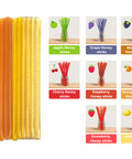 Tea Bunch 70Pcs Tea Variety Pack 25x2 Assorted Tea Flavors with 20 Honey Sticks Tea Sampler with Herbal Green Black and Chai Tea Bags