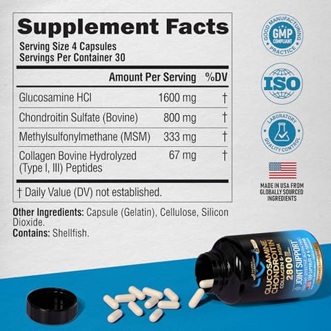Nutraharmony Vitamin B Complex & Glucosamine Chondroitin Capsules