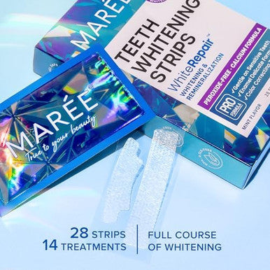 Maree Bundle Dental Care Kit Lip Mask Under Eye Gels Strips With Calcium Formula Mint Flavor Collagen & Hyaluronic Acid Dental Care Fresh Breath Mask For Dry Lips Gels For Puffy Eyes
