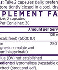 Naomi Activated Vitamin D3 5000 Iu (125 Mcg) Supplement With Magnesium For Strong Bones, Teeth, Muscle, Immune And Mood Support, Non-Gmo, Gluten Free, 60 Veggie Caps, 30 Day Supply