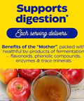 Enzymedica Apple Cider Vinegar Gummies Made With The Mother 12 Organic Usagrown Apples Per Bottle[C][D] 1000 Mcg Vitamin B12 Per Serving Natural Apple 74 Count