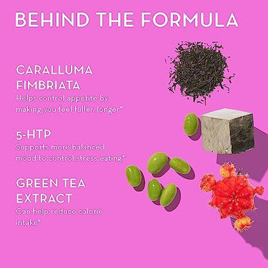 Hum Skinny Bird Appetite Suppressor For Women With Caralluma Chromium 5 Htp + Green Tea Extract (90 Capsules)