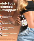 Lukaree Wormwood Black Walnut Cleanse For Human 1200Mg " Ultra Gut Cleanse & Digestive Health W/Pumpkin Seed Oilcloveactivated Charcoal 10X Concentrated Men & Women Probiotic Capsules Vegan60 Ct