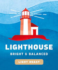 SeattleÃƒÂ¢Ã¢â€šÂ¬Ã¢â€žÂ¢s Best Coffee, Light Roast Ground Coffee, Lighthouse, 100% Arabica, 6 Bags (12 oz Each)