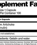 Terravita Jerusalem Artichoke (Helianthus Tuberosus, Sunchoke, 90% Inulin Fiber) - 450 Mg (100 Capsules, Zin: 570983)