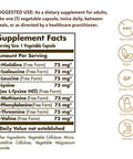 Solgar Essential Amino Complex 90 Vegetable Capsules - Free Form Essential Amino Acids - Non-Gmo Vegan Gluten Free Dairy Free Kosher 90 Servings