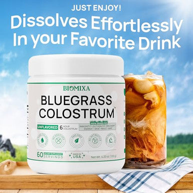 Bluegrass Colostrum Bovine Colostrum Supplement 60 Servings