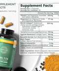 Primal Harvest Primal Flex With Turmeric Hyaluronic Acid Type Ii Collagen And Boswellia For Joint Comfort Flexibility And Mobility Support