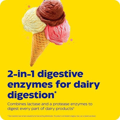 Enzymedica Dairyassist Digestive Enzymes For Complete Dairy Digestion & Lactose Intolerance 30 Count