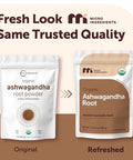 Micro Ingredients Organic Ashwagandha Root Powder 2 Lb 453 Servings Pure Withania Somnifera Root Ancient Ayurvedic Herb