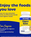 Enzymedica Digest Basic Essential Full Spectrum Digestive Enzymes 30 Count